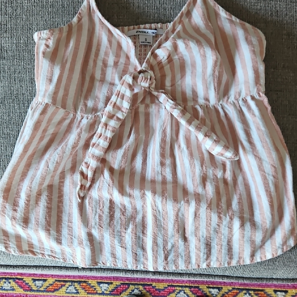 O'Neill Women's Blush Striped Blouse